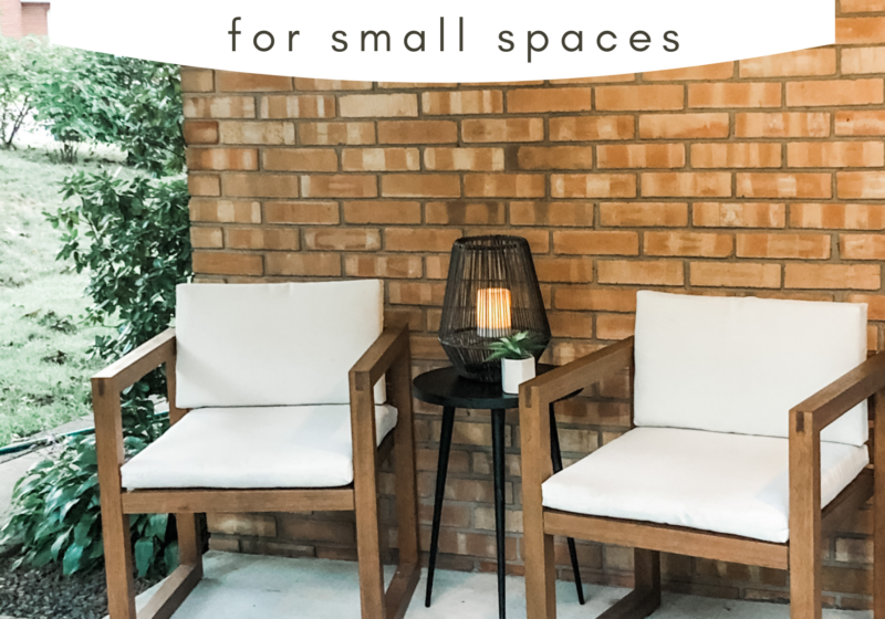 Small Space Patio Refresh