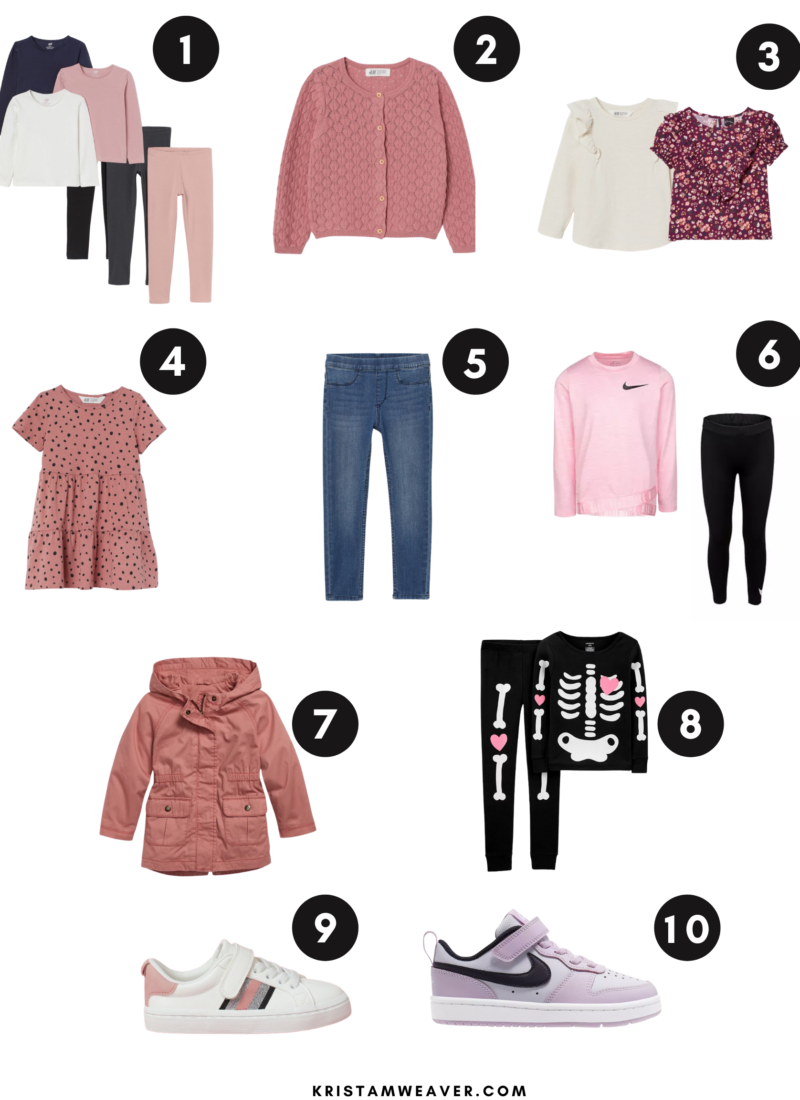How to Build a Stylish and Affordable Girls Fall Capsule Wardrobe