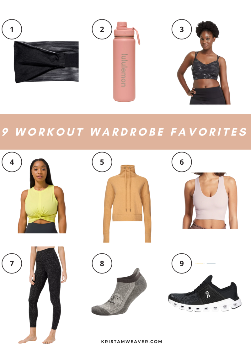 9 Items to Add To Your Workout Wardrobe Right Now